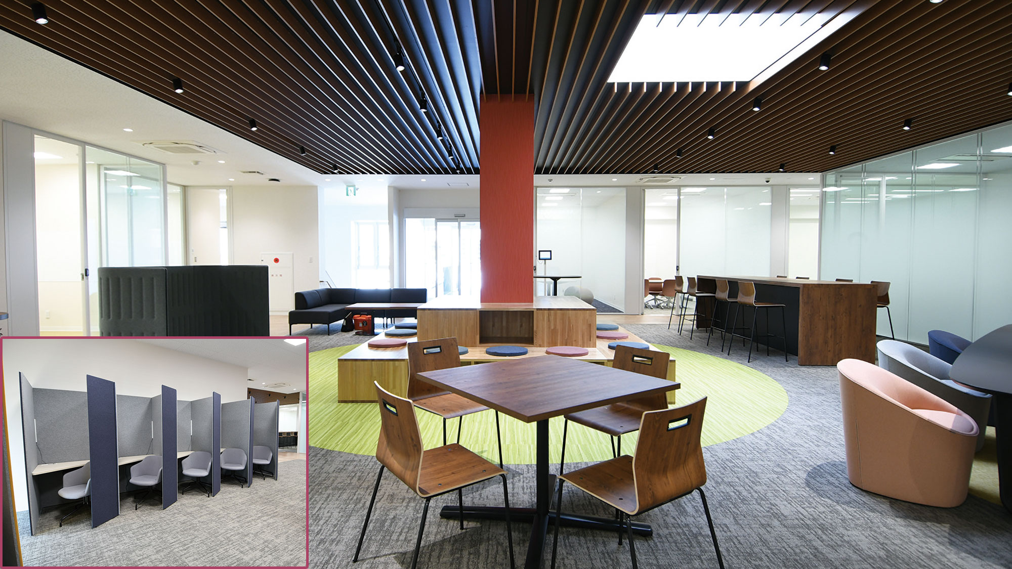 フリーアドレスエリア